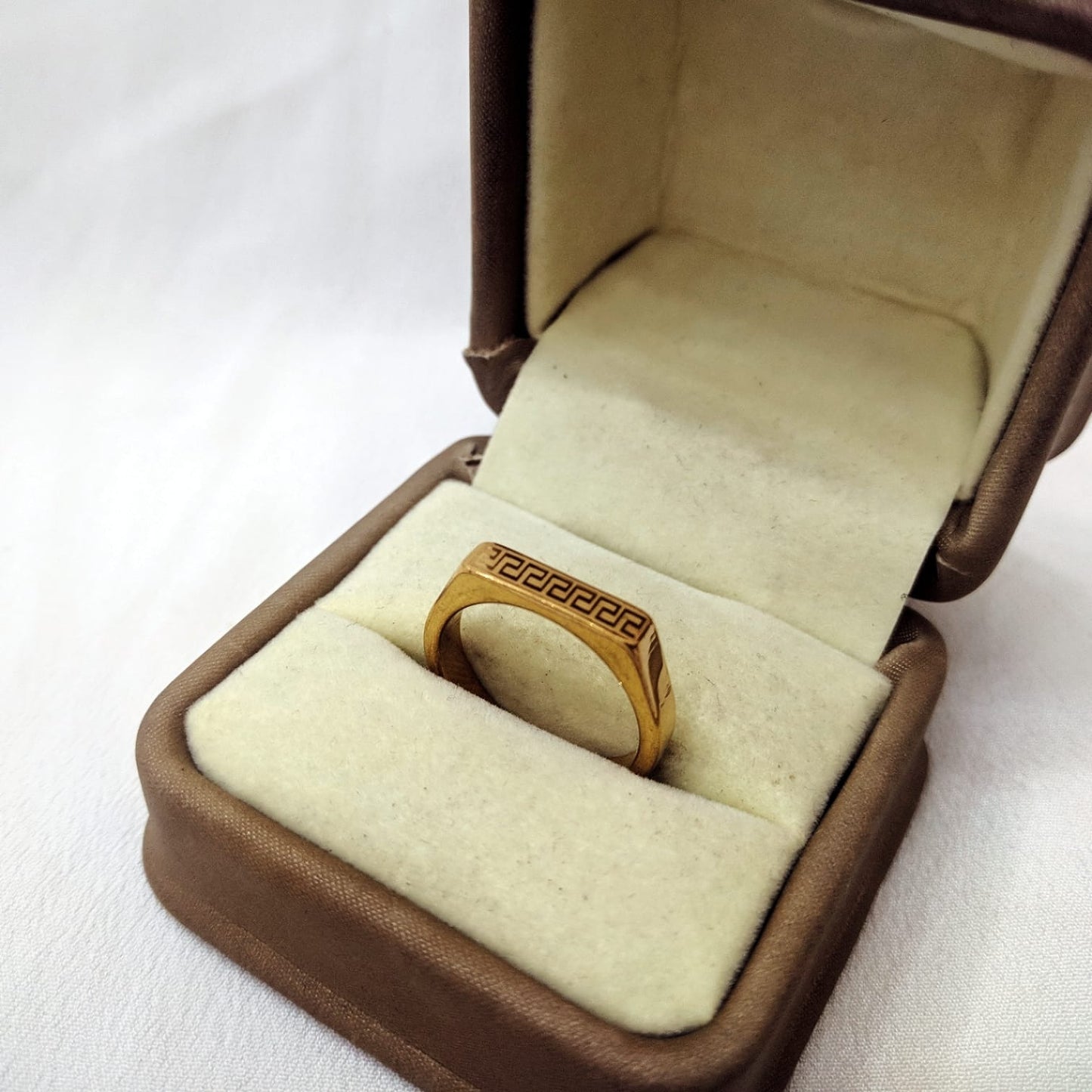 Versace Ring for Boys | Stainless steel with free Box