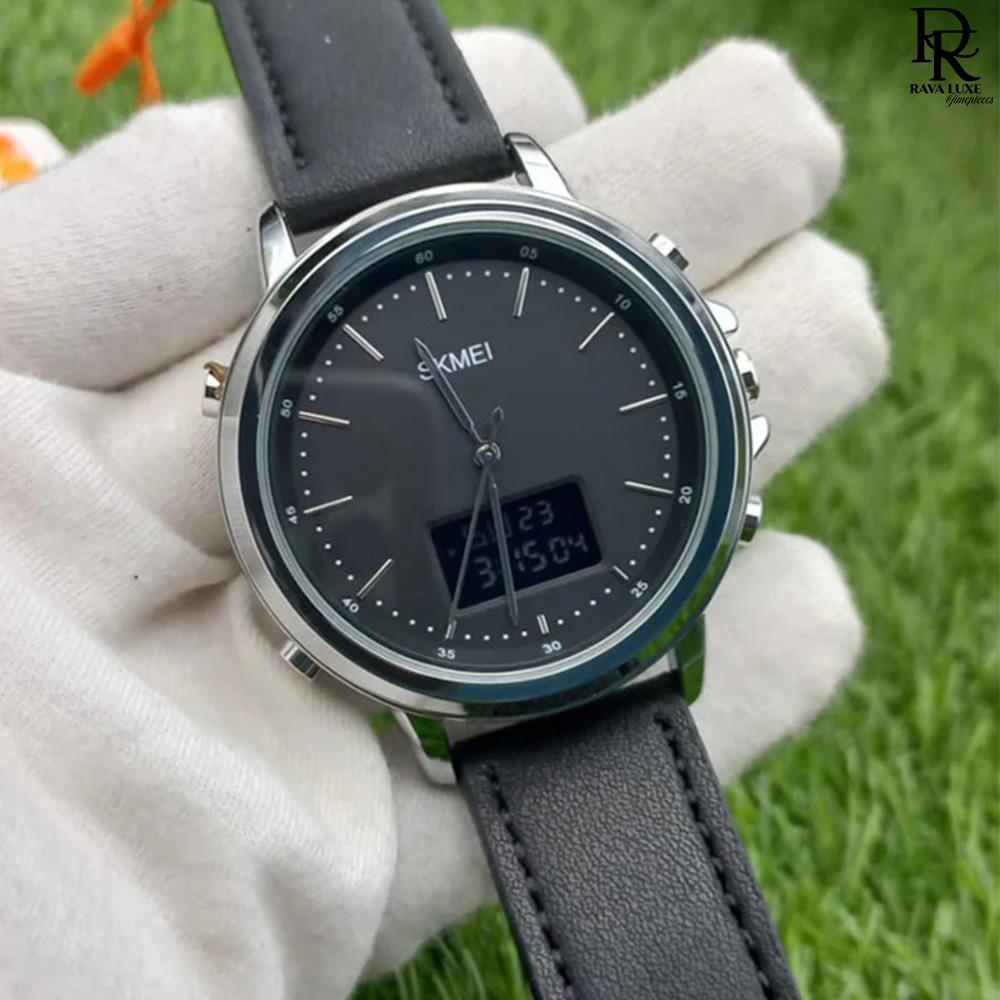SKMEI 1652 Straps Analog & Digital Wrist Watch For Men