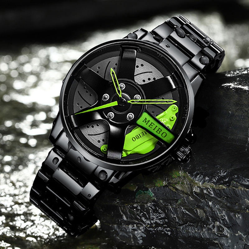 Wheel Watch 3D Rotating Spinning Watch