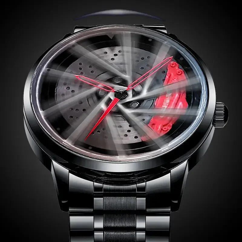 Wheel Watch 3D Rotating Spinning Watch
