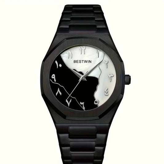 Black Aura Arabic Watch