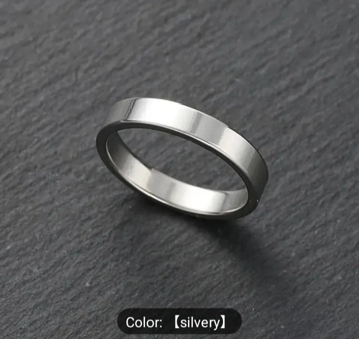 Elegant Silvery Jewelry Set for Men