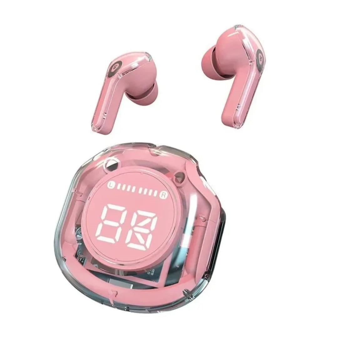 Air 39 Earbuds Wireless Crystal Transparent Bluetooth 5.3 Ear buds